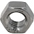 Гайка шестигранная М2,5 DIN 934 нержавеющая сталь А4